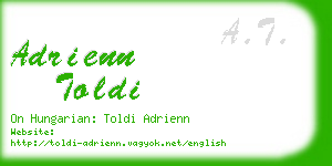 adrienn toldi business card
